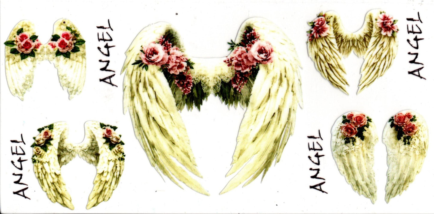 Ivory Angel Wings ~ Faith