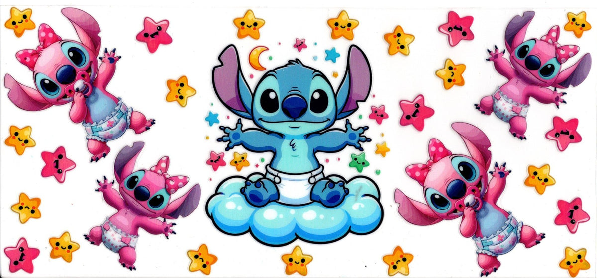 Baby Stitch and Angel