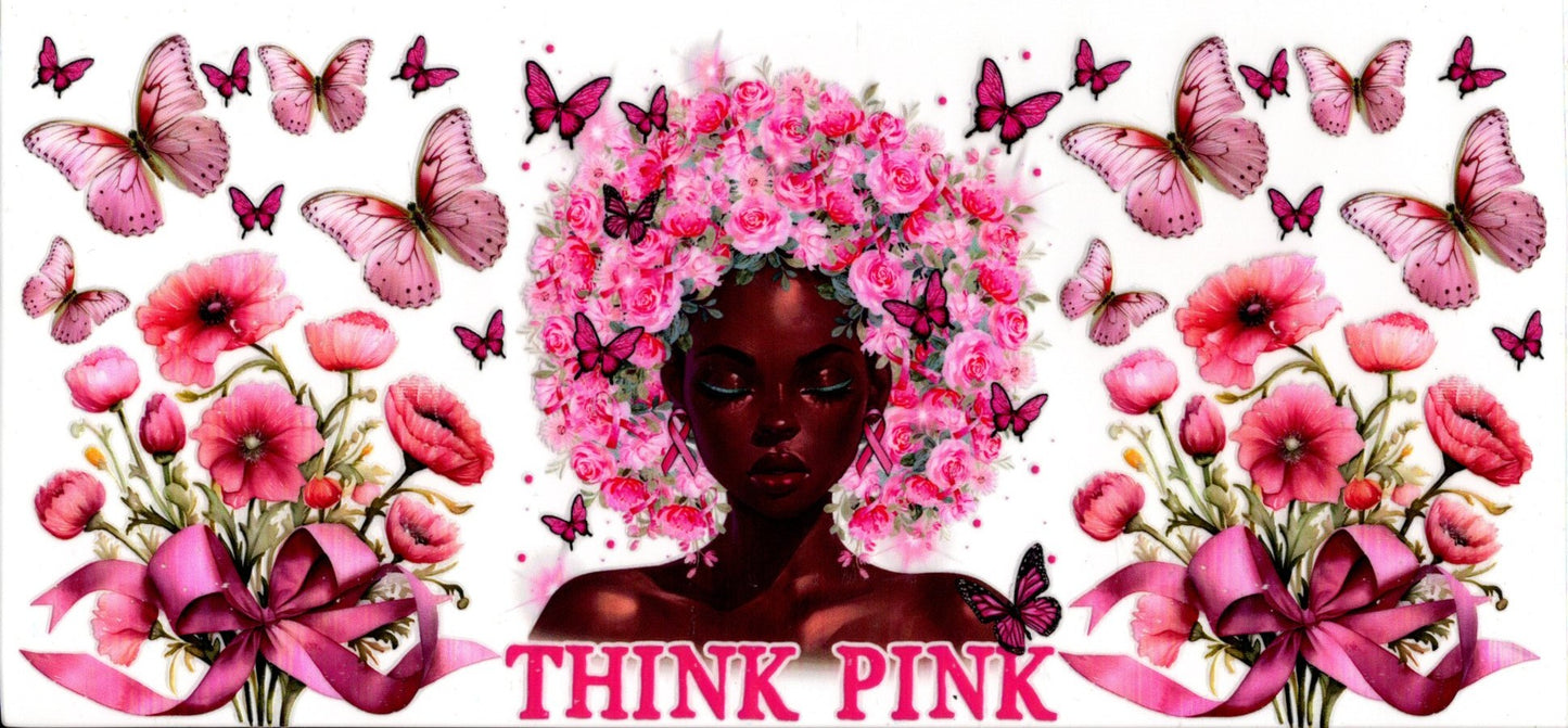 Think Pink Flowers, Bows and Butterflies