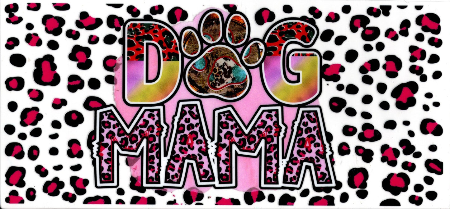 Pink Cheetah Dog Mama