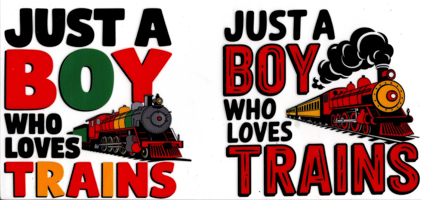 Just A Boy Who Loves Trains