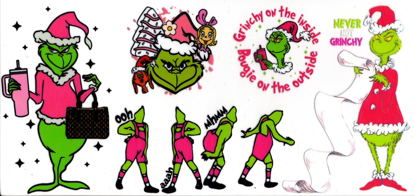 Pink Grinch Christmas