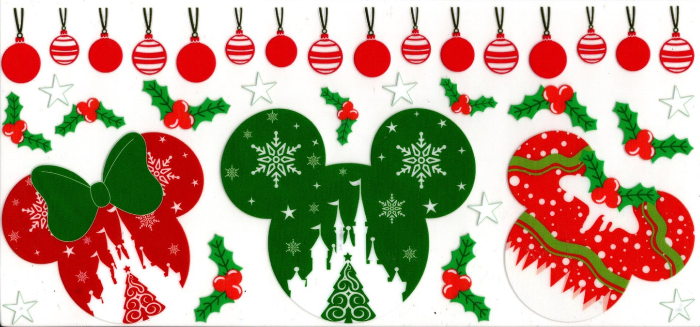 Christmas Disney Mickey Heads