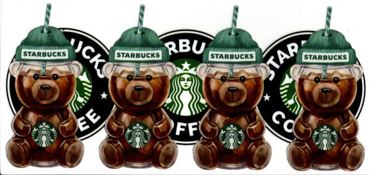 4 Starbucks Bears