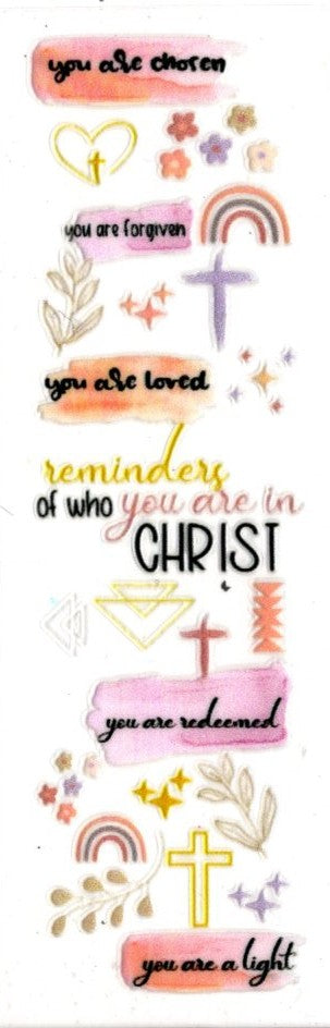 Reminder Of Who You Are In Christ...
