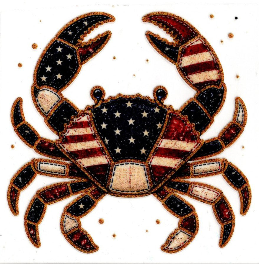 Patriotic Crab