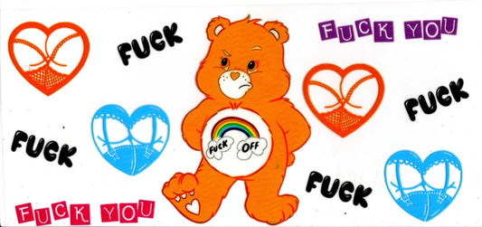 Swear Bear Care Bear
