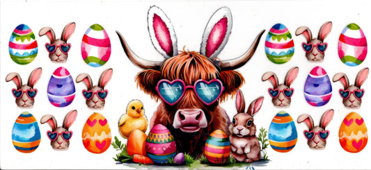 Easter Highland Cow