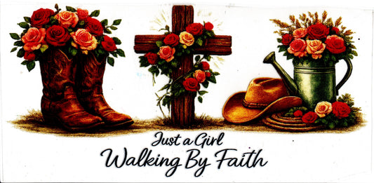 Just A Girl Walking By Faith