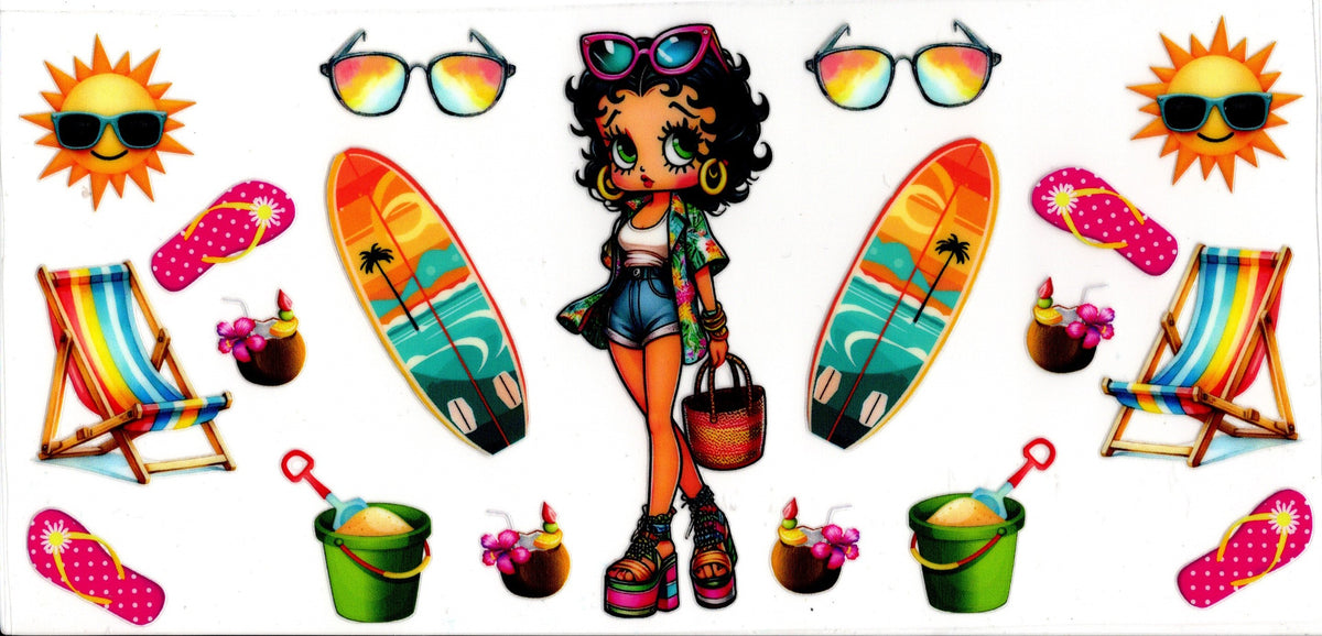 Beachy Betty Boop