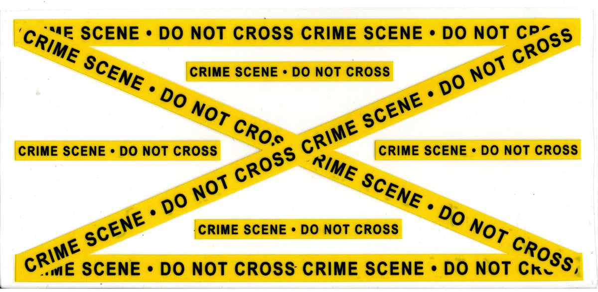 Crime Scene...DO NOT CROSS