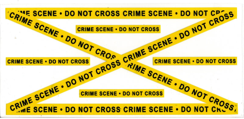 Crime Scene...DO NOT CROSS