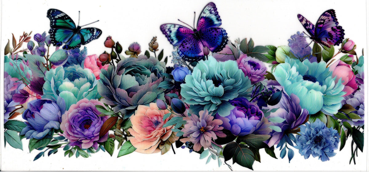 Flowers and Butterflies