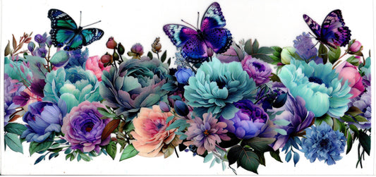 Flowers and Butterflies