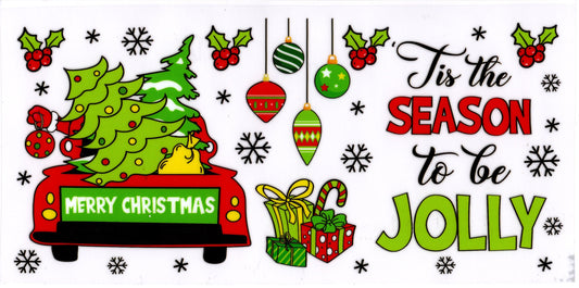 Merry Christmas Tis The Season To Be Jolly
