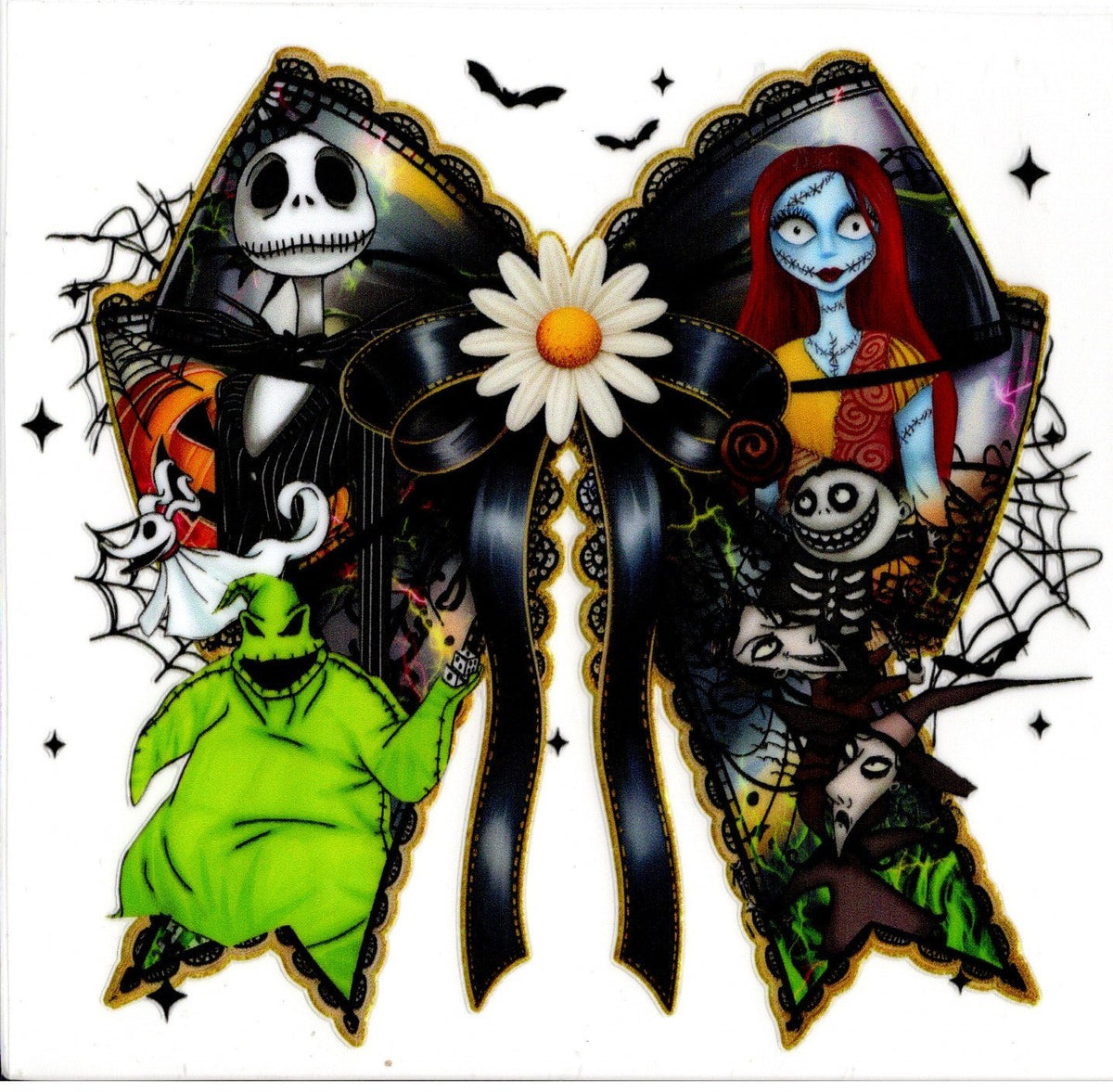 Jack, Sally and Oogie Boogie Bow 1
