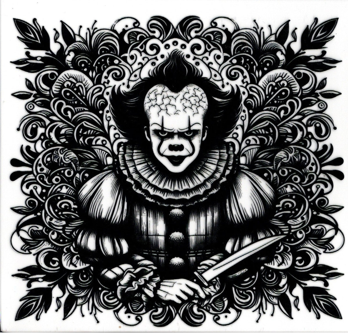 Penny Wise Black Outline