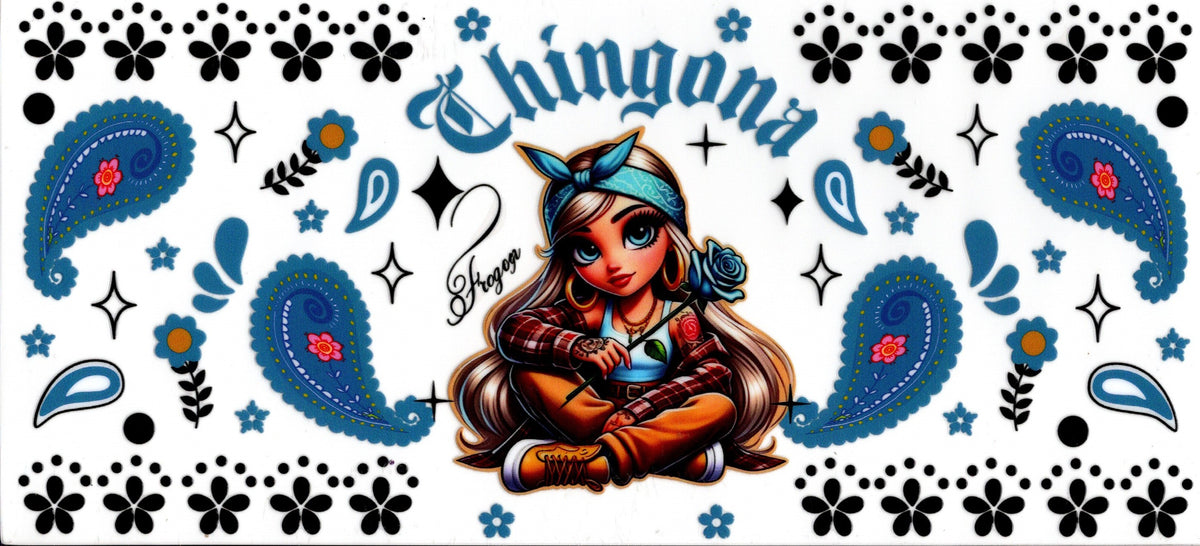 Chingona ~ Frozen (Blue)