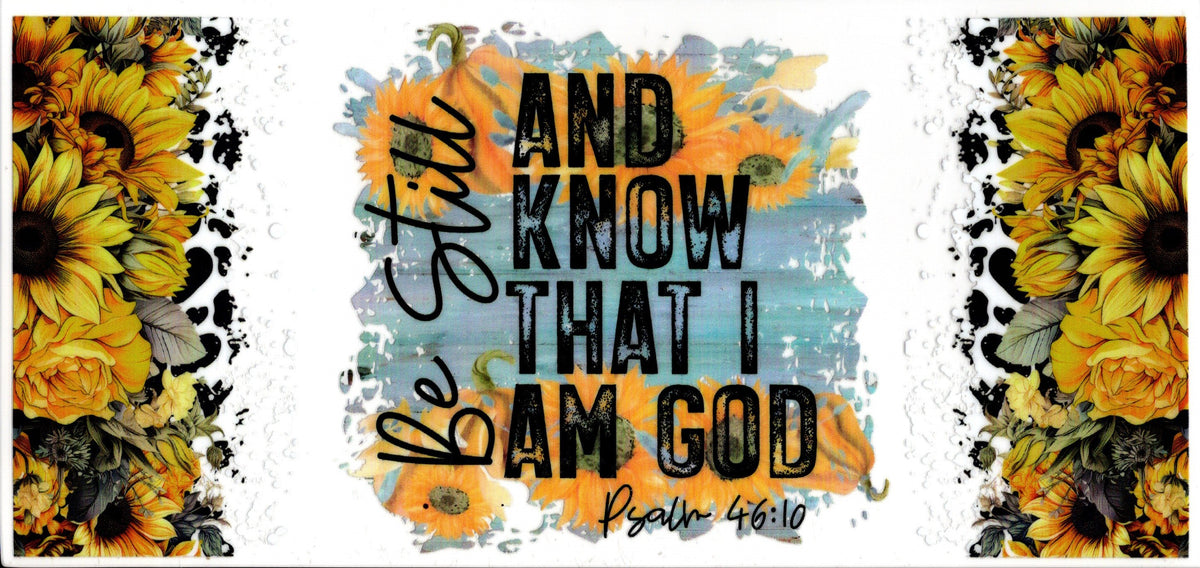 Be Still And Know That I Am God