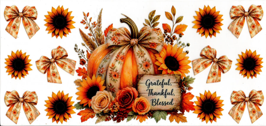 Grateful Thankful Blessed