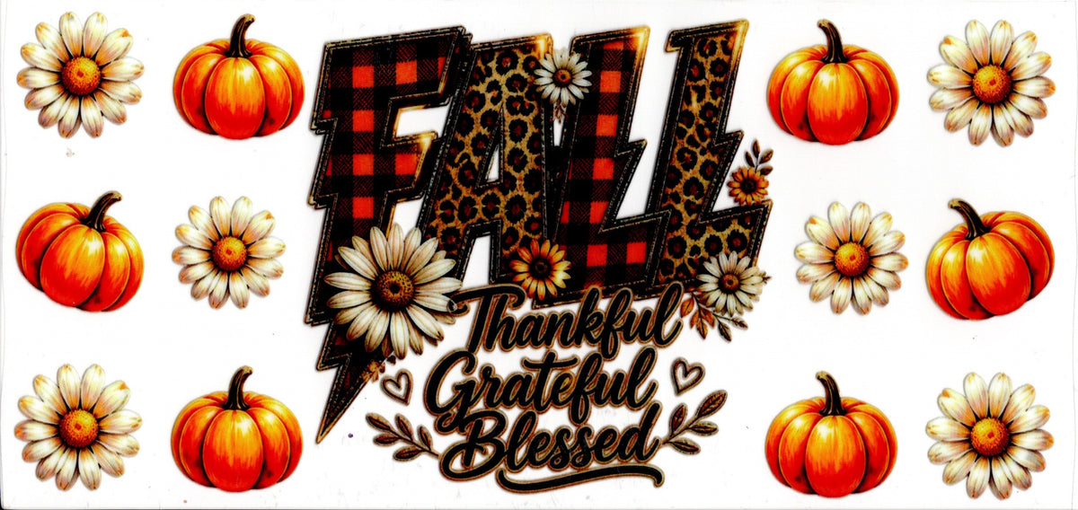 Fall Thankful Grateful Blessed