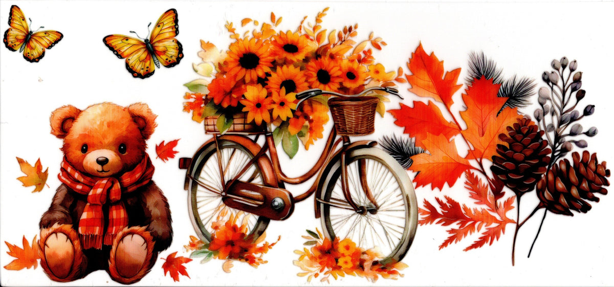Bicycle Fall Scene