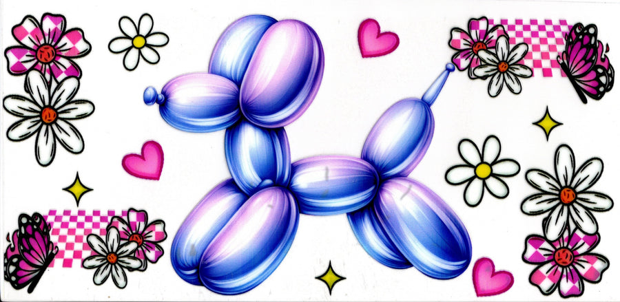 Blue/Purple Balloon Dog
