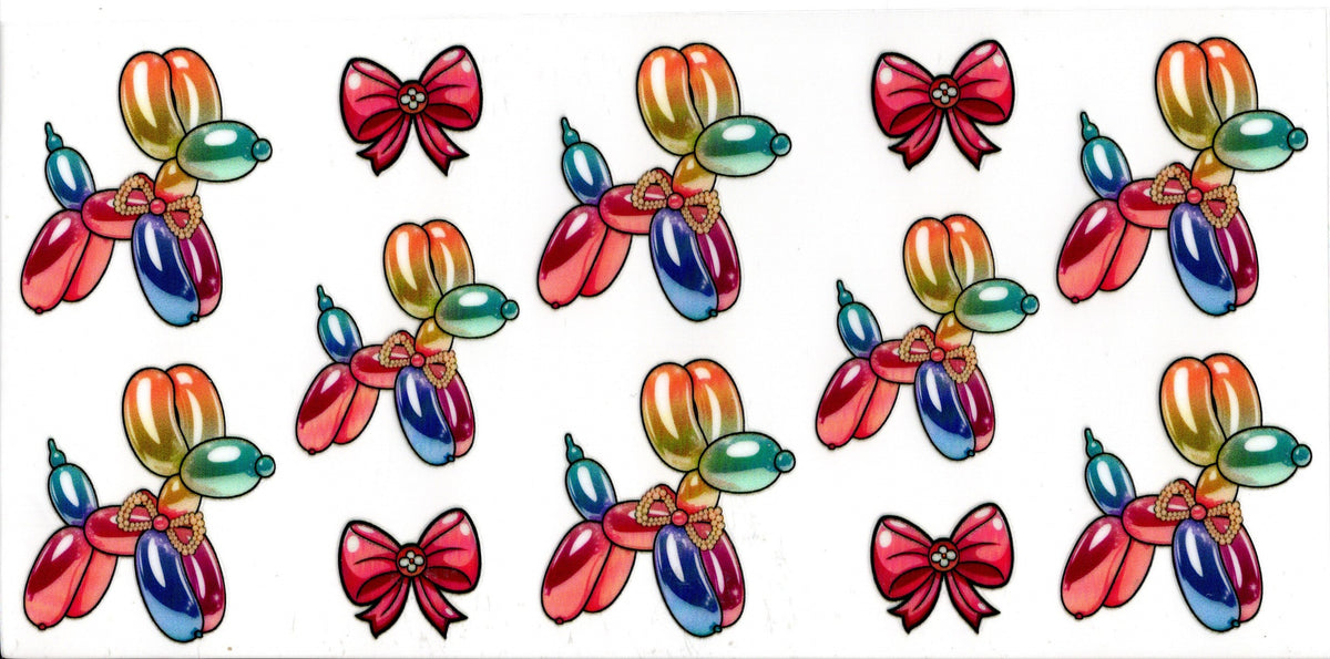 Colored Balloon Dogs