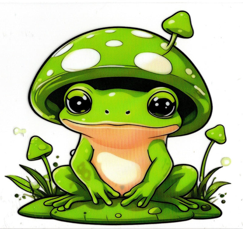 Frog on Lilly Pad