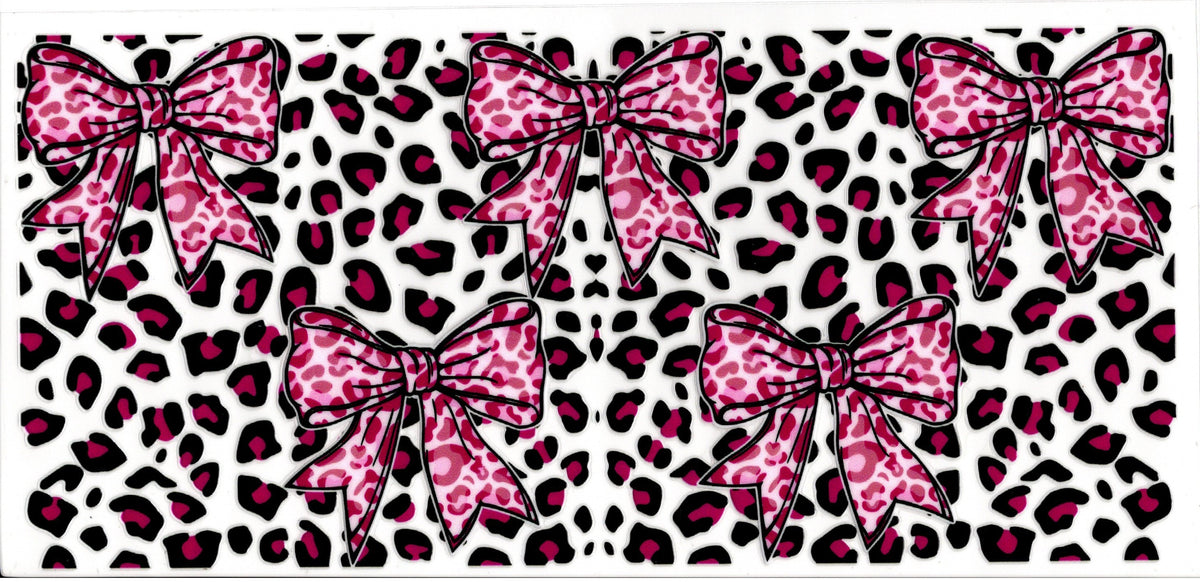 Pink Cheetah Bows