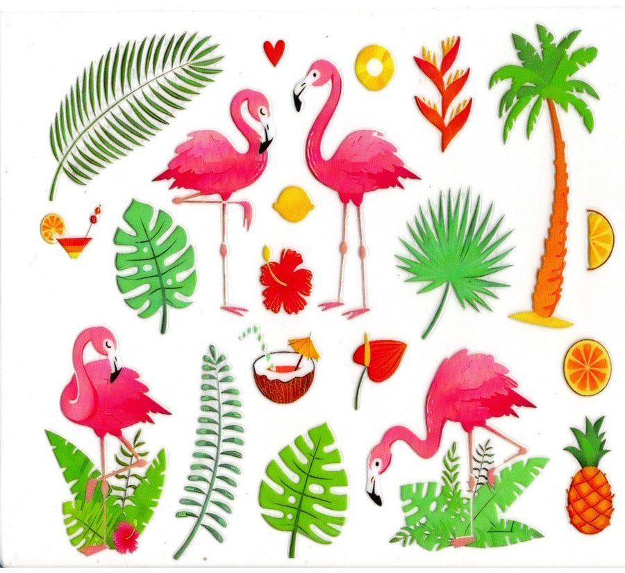 Flamingo and Beach Things