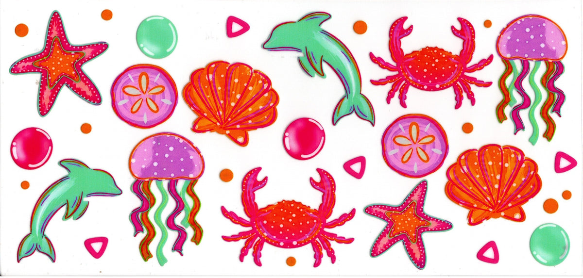 Summer Colors Sea Life