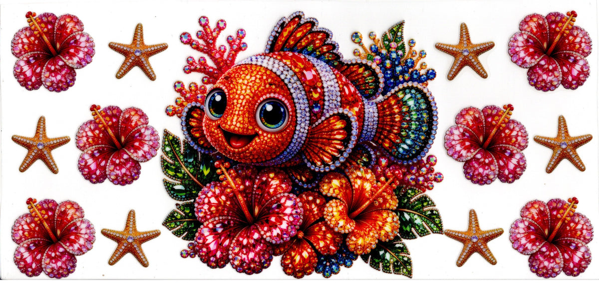 Jeweled Baby Clown Fish