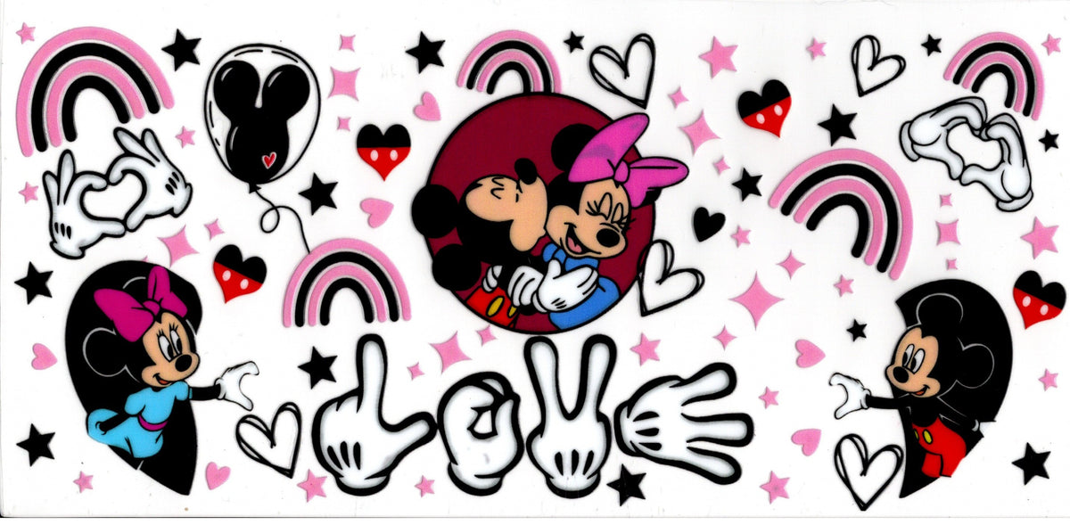 Mickey and Minnie Mouse ~ L O V E