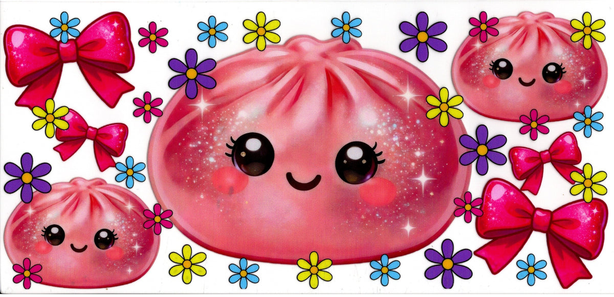 Pink Dumplings