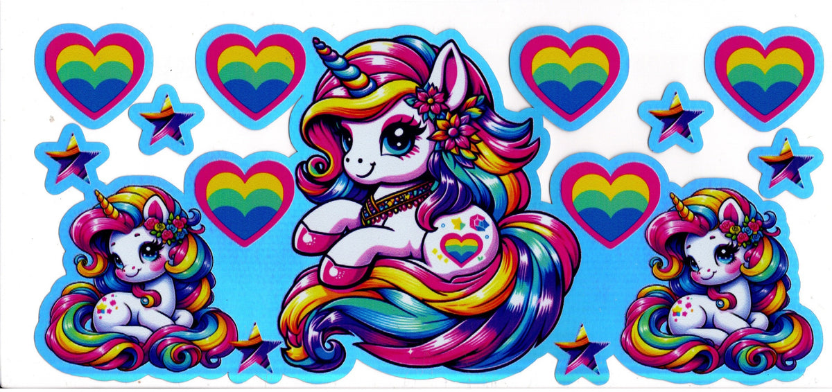 Holographic Baby Unicorn