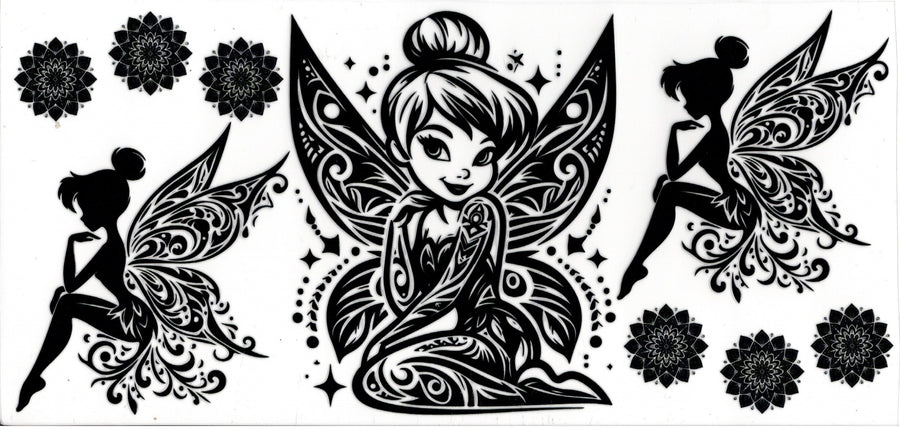 Black Lined Tinkerbell