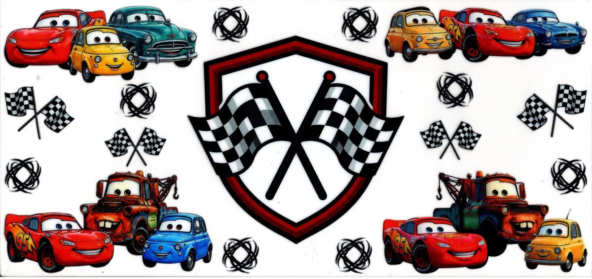 Cars ~ Checkered Flad