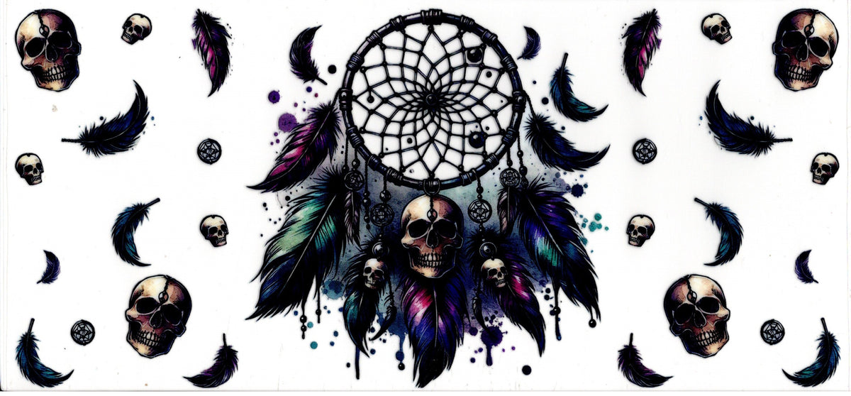 Dreamcatcher with Skull