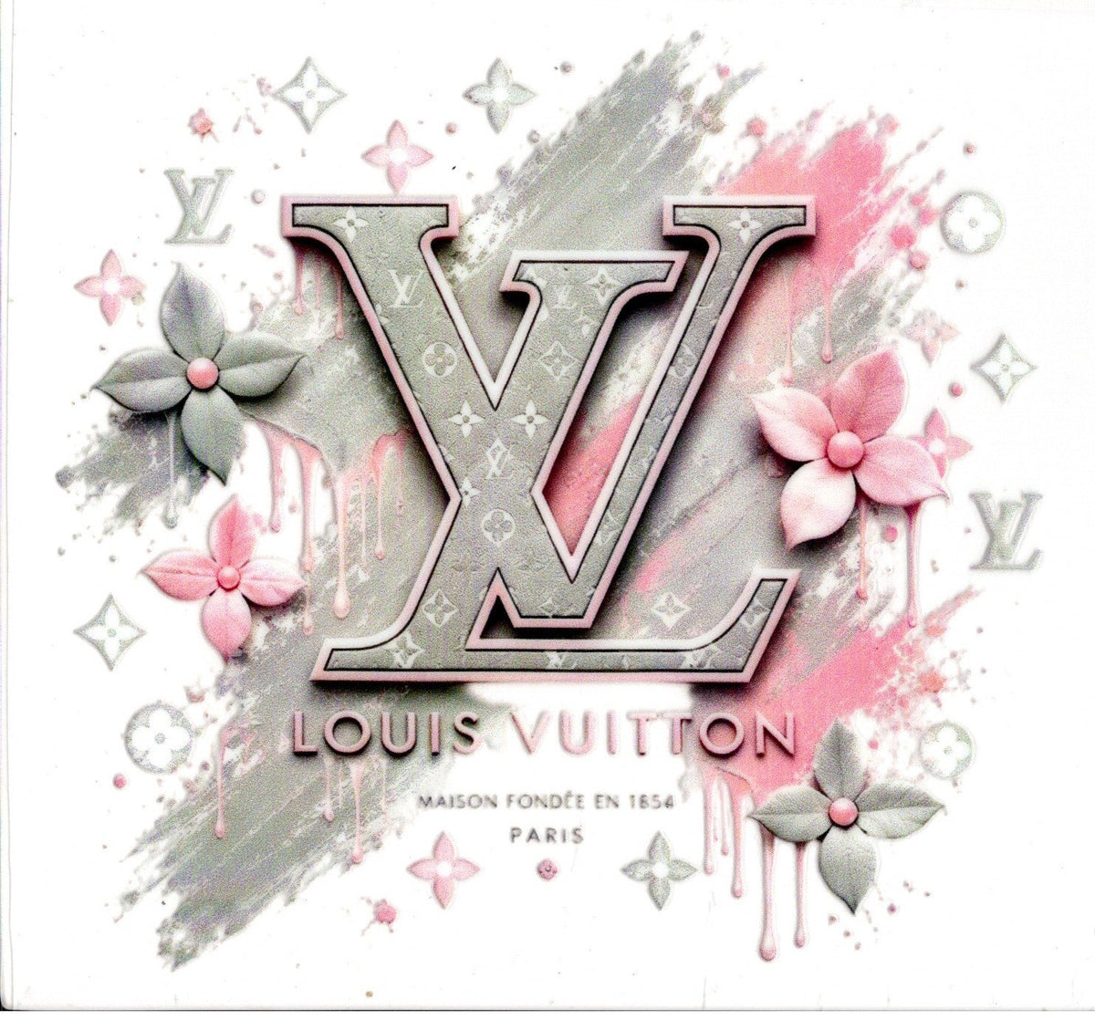Louis Vuitton ~ Pink and Grey