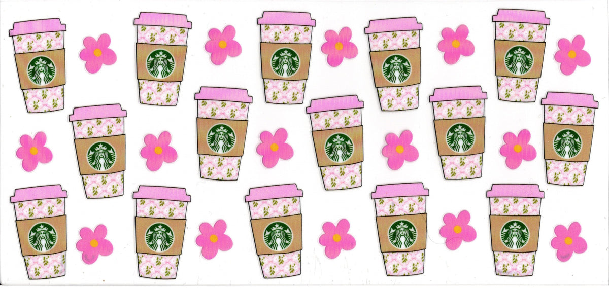 Pink Starbucks Coffee Cups