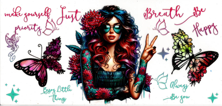 Just Breathe ~ Tattoo Girl