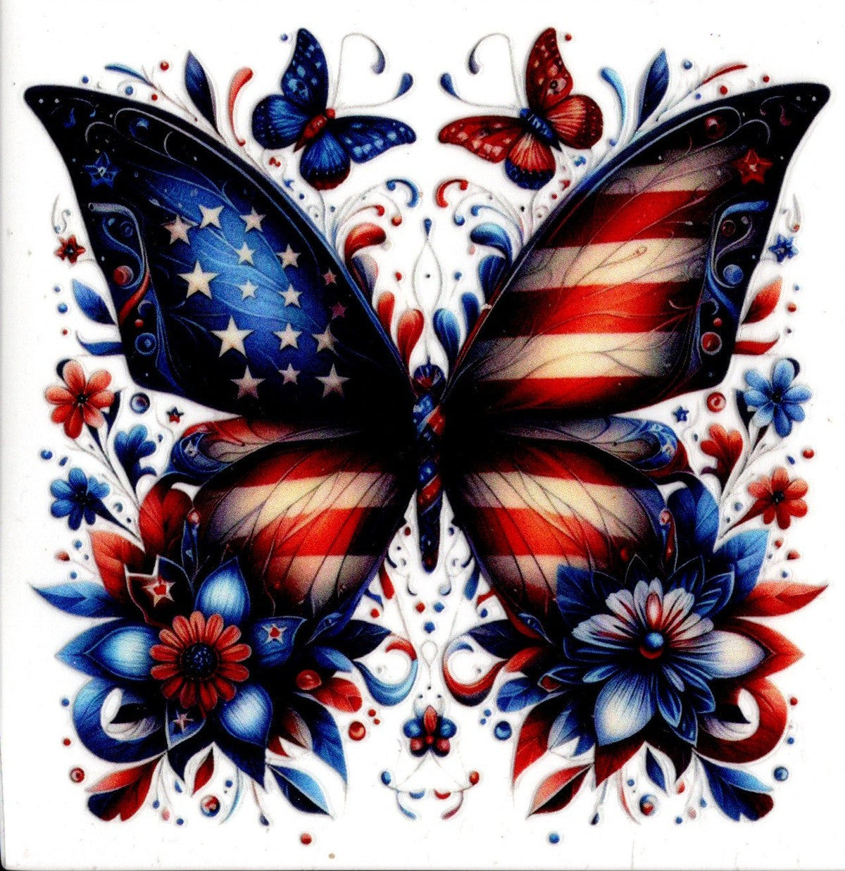 Patriotic Buterfly