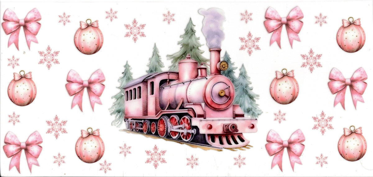 Pink Christmas Train